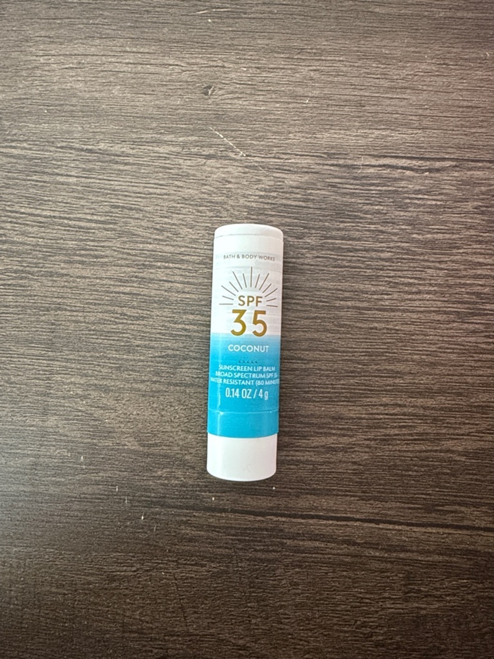 Bath & Body Works Coconut SPF 35 Lip Balm